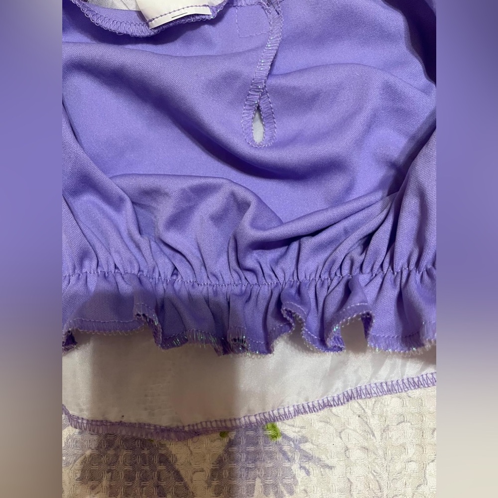 (22) Purple and Blue Sequin Mermaid Top - Picture 7 of 16